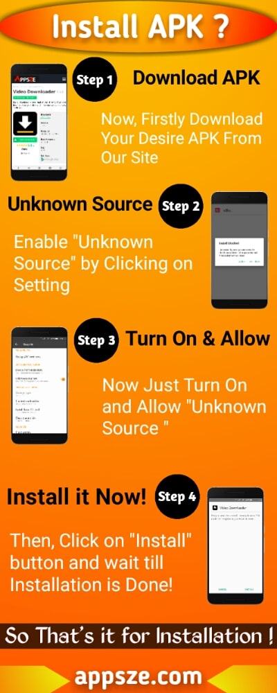 How to Install APK Infographic